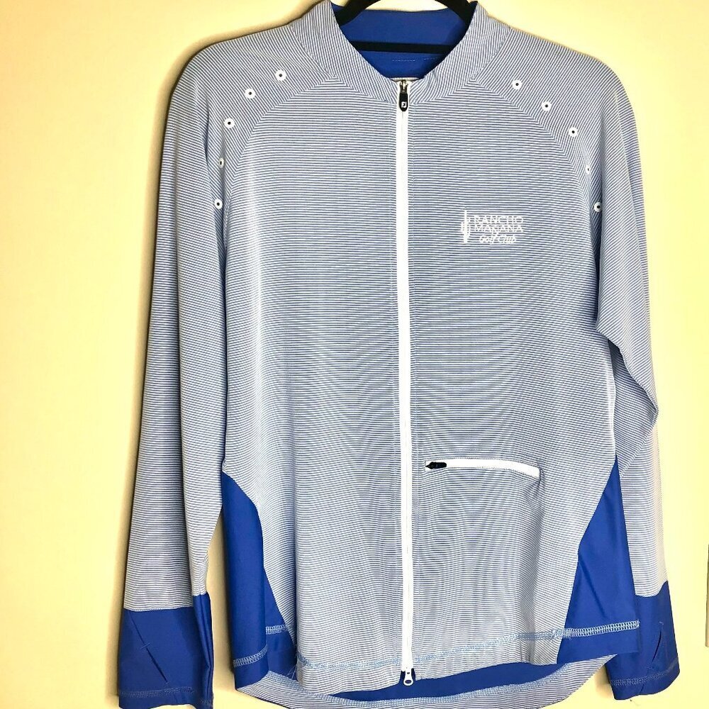 Footjoy Full Zip Hybrid Shirt, Size M